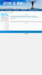 Mobile Screenshot of dotknisaneba.sk